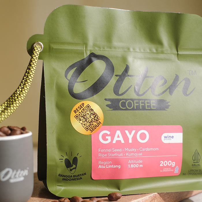 Aceh Gayo Wine Process 200g Kopi Arabica